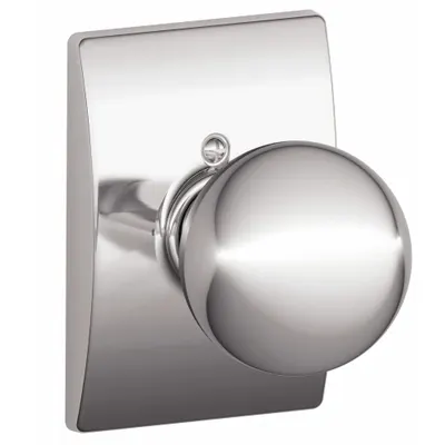 SCHLAGE F170 ORB 625 CEN Century Dummy Knob Lockset, Chrome - Dummy Knob Locksets