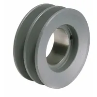 APPROVED VENDOR V-Belt Pulley: 2BK36, 2 Groove, 3.75 in OD, Bushed Bore, H/QT, Cast Iron