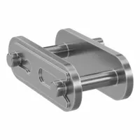 TSUBAKI Attachment Link: Attachment, Stainless Steel Conveyor Chains For Chain, D-1, C2060H, Plain (MPN C2060HASD1CL)