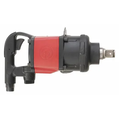 CHICAGO PNEUMATIC Air Impact Wrench: Compact, 1 in Drive, D-Handle, Square - D-Handle Air-Powered Impact Wrenches with Standard Anvils