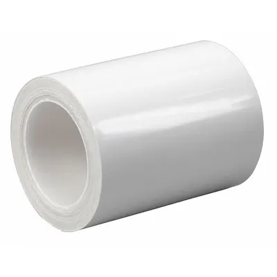 3M Sealing Tape: 3 in Wd, 5 yd Lg, 9.5 mil Thick, White, Polyethylene Film - Preservation Sealing Tape