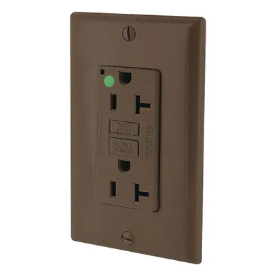 LEVITON GFI GFNT2-HG Hospital Grade Spec Grade Decorator Duplex - General Purpose Receptacles