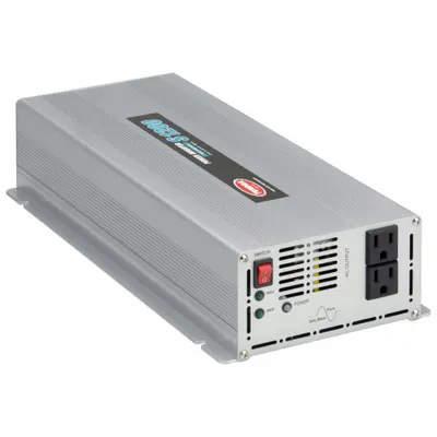 TUNDRA S1200 Pure Sine Wave Inverter, 1200W, 12V DC to 120V AC, Terminal Blocks - Inverters