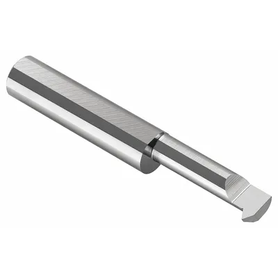 MICRO 100 Threading Tool: 3/16 in Shank Dia., Bright (Uncoated) - Machining