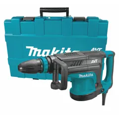 This chipper-style demolition hammer features an SDS-Max shank and delivers 18.8 ft-lb impact energy at 1,900 bpm. It operates on 120V AC with a 14 A current draw and weighs 23.8 lb. Designed for heavy-duty chipping applications such as breaking concrete, removing tile, and chiseling masonry.