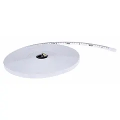 This replacement tape blade is designed for open-reel long tape measures. It features a steel blade with SAE inch graduations and a nonmagnetic single hook tip for accurate linear measurement in construction, surveying, and industrial layout applications.
