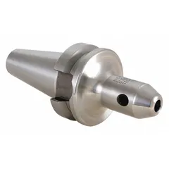 BT30 taper end mill holder with 3/4 in capacity and 2.36 in projection. Features Coolant Through-Spindle capability for enhanced chip evacuation and cooling. Used in CNC milling machines for gripping end mills in precision cutting, drilling, and contouring operations.