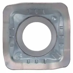 This carbide insert is designed for indexable drills used in metalworking. It is suitable for drilling, boring, and turning operations on steel, stainless steel, and cast iron. The insert geometry and grade provide efficient chip control and tool life in general machining applications.