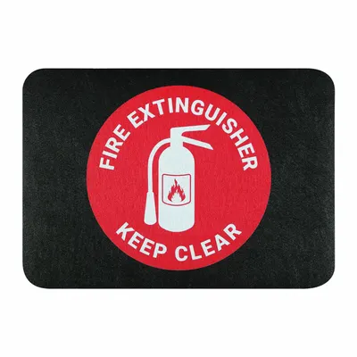 PIG Safety Message Entrance Mat