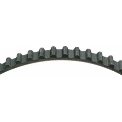 Timing belt and metric V-belt with 1,133 mm effective length and fiberglass reinforcing cord. Used in automotive engine timing systems to synchronize camshaft and crankshaft rotation for precise power transmission.