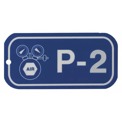BRADY Lockout Tag: None/ No Header, P-2, Polystyrene, English, Plastic, Holes (MPN 105695) - Safety