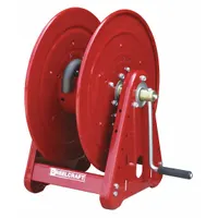 REELCRAFT Hand Crank Hose Reel: 50 ft (3/4 in I.D.), 17 3/4 in L x 19 3/4 in W x 20 1/4 in H, TFE/P (MPN CA33106 L)
