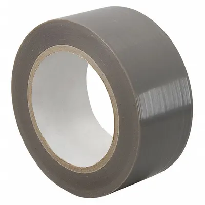OEM PTFE Slick Surface Tape, Silicone, Tan, 36 yd Length, 6.5 mil Thick