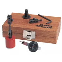 TESA BROWN & SHARPE Dial Test Indicator & Mini Mag Base: 0.0005 in to 0.03 in, Vertical, Inch (MPN 599-7755-1)