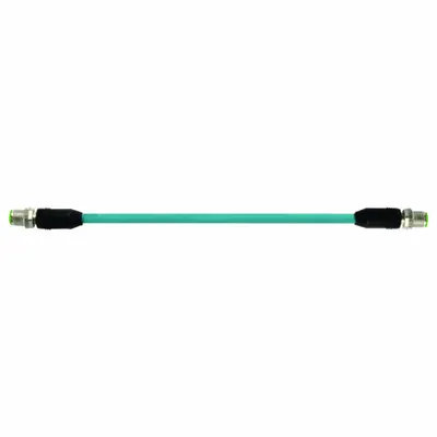 MURRELEKTRONIK M12 Male Straight to M12 Male Straight Cordset - M12 Connector to M12 Connector Cordsets
