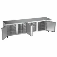 This undercounter refrigerator from BEVERAGE-AIR offers 40.1 cu ft of storage capacity for commercial kitchens, bars, and foodservice operations. It features electronic controls and is Energy Star compliant for efficient operation. Dimensions: 34 1/2 in height, 34 3/4 in depth