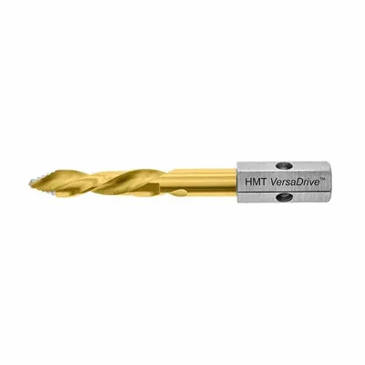 HOLEMAKER TECHNOLOGY Drill Bit: 6.8 mm, 135° TurboTip Point, TiN-Coated HSS - VersaDrive TurboTip Impact Drill Bits