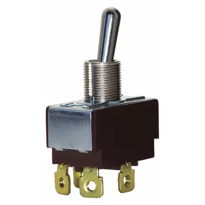 EATON Toggle Switch: 3 Position, 3 Connections, SPST, Screw Terminals Connection - Panel-Mount Toggle Switches