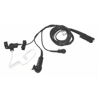 MOTOROLA Surveillance Kit: Fits Motorola, For XPR 3000/XPR 7000e Series, Earbud, Push To Talk, Clear (MPN PMLN6754A)