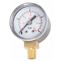 This pressure gauge is a replacement component for Alto Shaam ovens. It monitors internal oven pressure to maintain proper cooking conditions. Use as a direct replacement for the original part