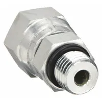 Hydraulic Hose Adapter: 1 in x 1 in Fitting Size, Female x Male, NPSM x ORB, Swivel, Straight (MPN 2066-16-16S)
