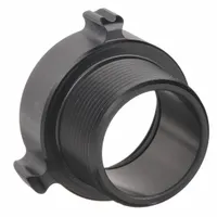 This rigid straight adapter connects fire hose couplings with NH threads to NPT-threaded standpipes or hydrants. Constructed of aluminum, it provides a leak-free transition between thread standards in fire protection systems and industrial water supply applications