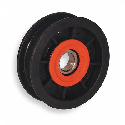 FENNER DRIVES Flat Idler Pulley with Flange - Flat Idler Pulleys with Flange