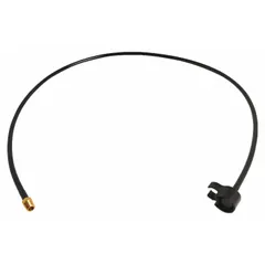 Repair kit for Graco paint sprayer drain tube assembly. Includes a barbed hose fitting. Compatible with model 17D163. Used to restore fluid flow and prevent leaks in industrial finishing equipment.