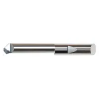 MICRO 100 Boring Bar: Top Rake Chipbreaker, 1/4 in Shank Dia., Bright (Uncoated), Right Hand (MPN QBT-2001500)