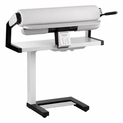 RELIABLE Rotary Steam Press: 37 in Overall Wd, 13 in Overall Dp, White - Garment Steamers