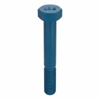 Hex Head Cap Screw: Steel, Class 10.9, Blue Phosphate, M12-1.75, Coarse, 70 mm lg, Metric, 10 PK (MPN UST184239)