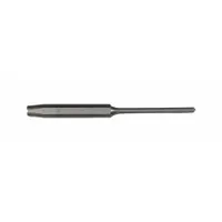 Pin Punch: 3/16 in Tip Dia, 3/8 in Shank Wd, 5 1/2 in Overall Lg, Hexagon, Steel, Ball, SAE (MPN J49316S2)