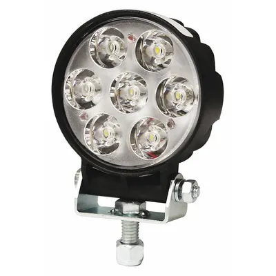 ECCO EW2110 LED Floodlight, Black, Bolt Mount, Pigtail - Vehicle Floodlights