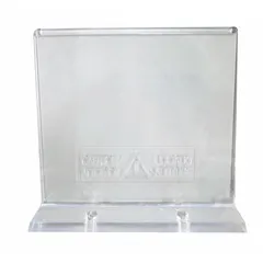 This tape dispenser wiper is a replacement part for kraft tape machines, specifically the T5000P-06-20 model. It is made of PC material and functions to clean and guide tape during dispensing operations in packaging and shipping applications.