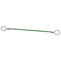 INNOVATIVE COMPONENTS Tool Lanyard: Stainless Steel, 12 in Overall Lg, 5/16 in Loop 1 Size, Nylon (MPN LN3/641200X337X)