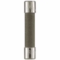 Fast-acting cylindrical fuse rated 250 mA at 250 V AC. Non-indicating design with dimensions 1/4 in x 1 1/4 in. Used for overcurrent protection in control panels, power supplies, and industrial equipment requiring rapid response to faults.