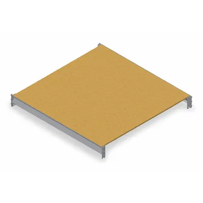TENNSCO Particleboard Decking Bulk Rack Shelf Kit - Particleboard Decking Bulk Rack Shelf Kits