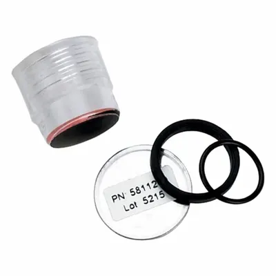 HACH Replacement LDO Sensor Cap: 5811200, Dissolved Oxygen, 1 1/2 in Overall Ht - Water Quality Testing Accessories & Replacement Parts