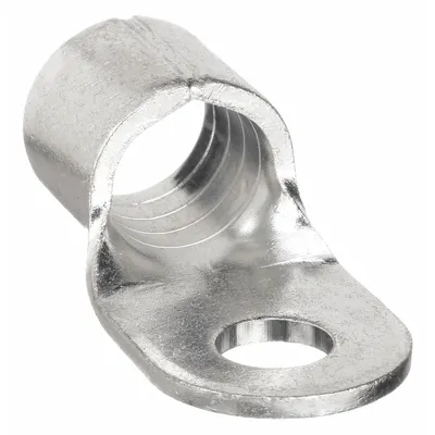 BURNDY Ring Terminal: Bare, 5/8 in Stud Size, 250 kcmil to 300 kcmil Wire Sizes - Non-Insulated Ring Terminals