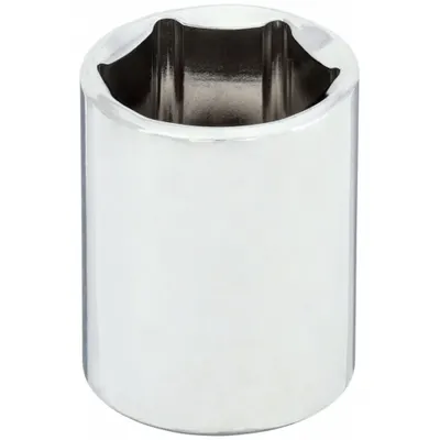 WESTWARD Socket: Metric, 1/2 in Drive Size, 19 mm Socket Size, 6-Point, Std, Chrome - 1/2" Drive Hand Sockets