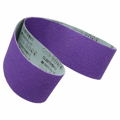 3M CUBITRON II 1184F Cool-Cutting Sanding Belt - Cool-Cutting Sanding Belts for All Metals