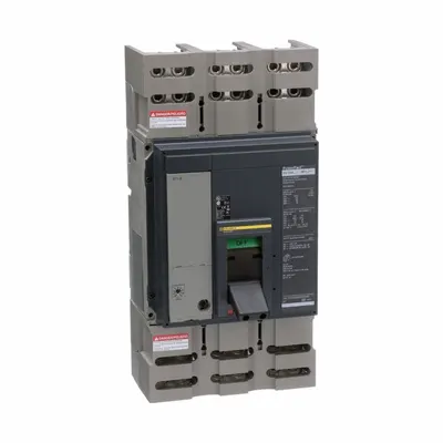 SQUARE D Molded Case Circuit Breaker: 1,200 A Amps, 18kA at 600V AC, Adj, Line/Load Lug - P-Frame Molded Case Circuit Breakers