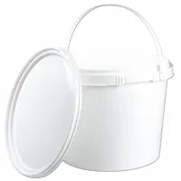 MEDEGEN MEDICAL PRODUCTS Laboratory Pail: 177.8 mm Overall Ht, Polypropylene, 228.6 mm Body Dia (MPN P02-H50002)