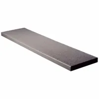 This covered stair tread from FIBERGRATE is designed for corrosion and impact resistance in demanding environments. The medium grit surface provides slip resistance, while the fiberglass construction withstands harsh chemicals and heavy foot traffic. Tread depth is 12 1/4 inches and width is 12 feet