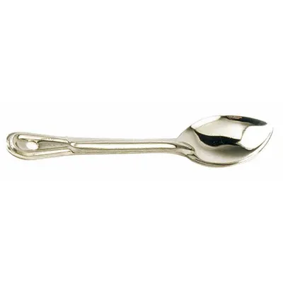 CRESTWARE Basting Spoon: 11 in Overall Lg, Silver - Serving Spoons