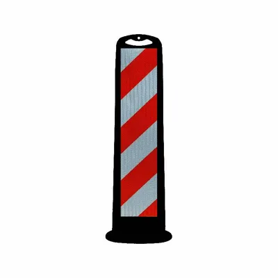 CORTINA Vertical Panel: MASH/MUTCD/NCHRP-350, High-Intensity Prismatic, 45 in Ht - Traffic Channelizer Panels for Non-Roadway Use