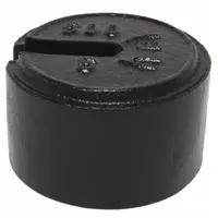 Cast iron slotted calibration weight with a nominal mass of 5 lb. Class 7 accuracy for routine scale testing and verification. Used to check and adjust floor scales, bench scales, and other weighing equipment