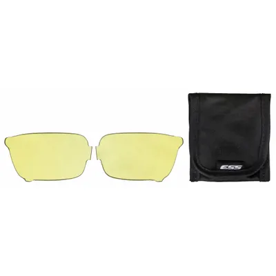 ESS Replacement Lens: Yellow, Scratch-Resistant - Lenses for ESS Safety Glasses