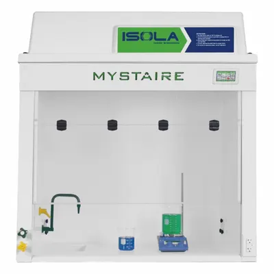 MYSTAIRE Filtered Workstation: Isola EDGE, 36 in Overall Wd, 53 in Overall Ht - Light Duty Ductless Fume Hoods & Enclosures