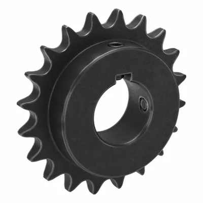 TSUBAKI Single Strand Sprocket: 50, For 5/8 in Chain Pitch, 1 7/16 in Bore Dia - Size 50 Fixed-Bore Roller Chain Sprockets